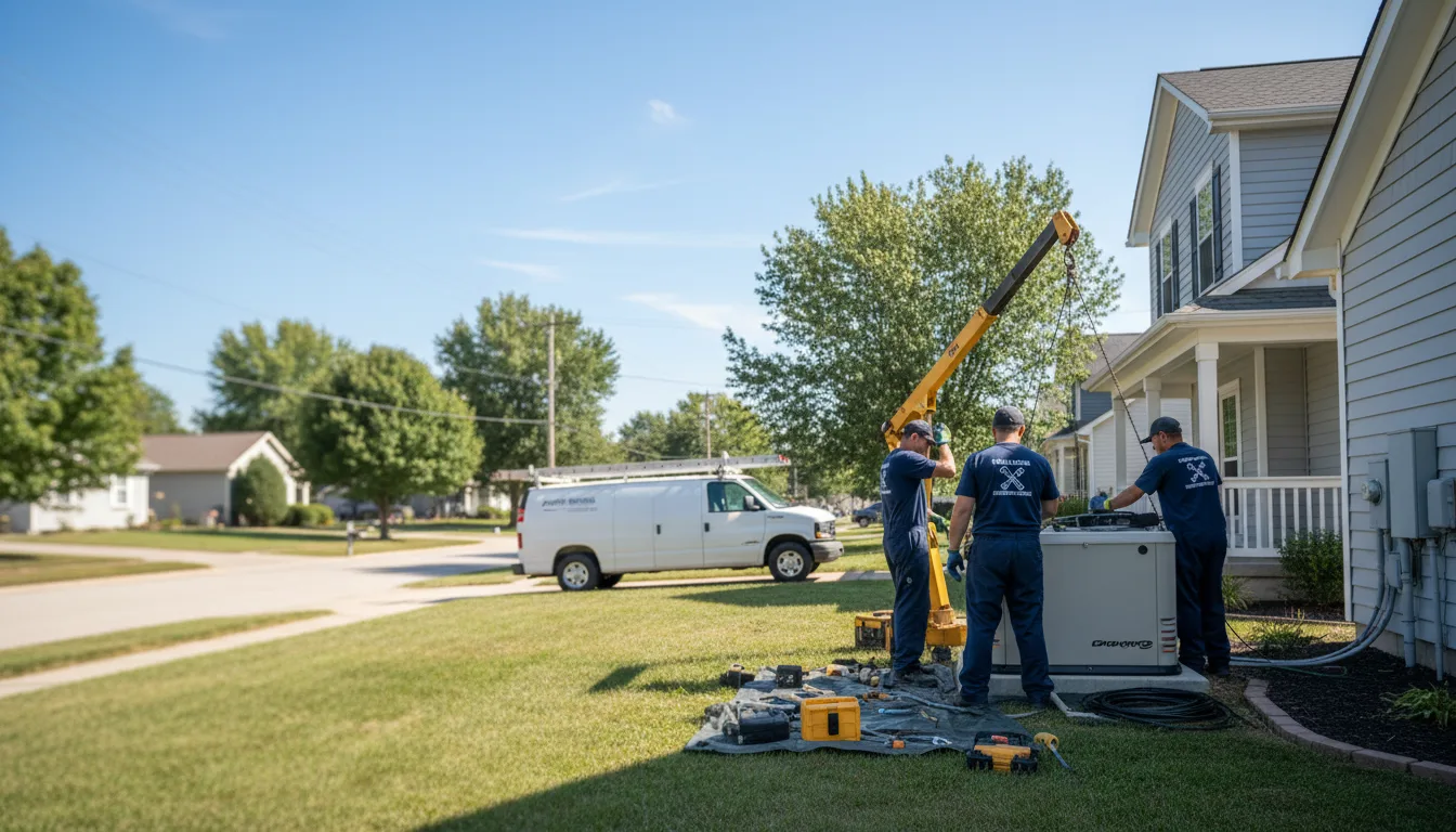 Generator Installation in Burgoon, OH near me